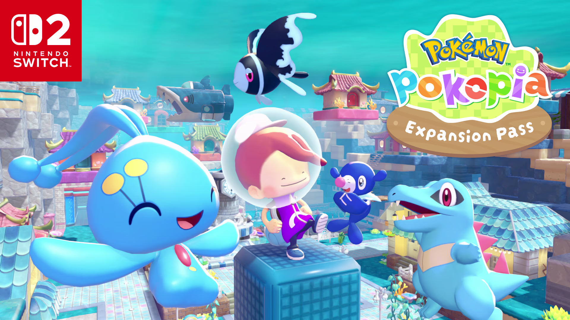 Pokémon Pokopia Goes Under the Sea with Bubbly Basin DLC This August